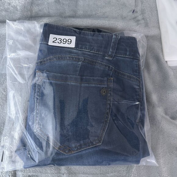 Democracy Skinny Jeans Womens Size 6 AB Solution Mid Rise B1105BKV230 Blue - Picture 12 of 12